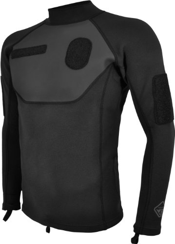HAZARD 4 SkinDiver Camiseta de Neopreno Negra Talla Small