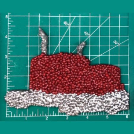 Generic Corner Semi - Double Cab - Silicone Freshie Mold -