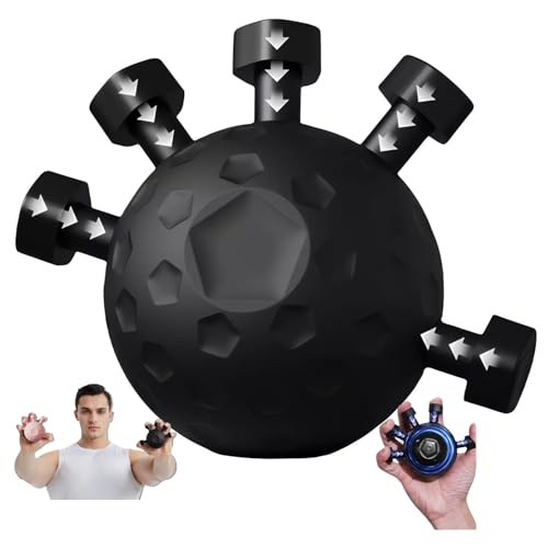 Glitzgrip Arm Builder 2025 New Hand Forearm Ball Strengthener and Finger Grip Exerciser Balls Wrist...