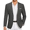 COOFANDY Mens Blazer Casual Two Buttons Sport Coat Slim Fit Lightweight Suit Jackets