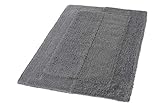 bis 60° Grad waschbar Kleine Wolke 5418905453 Badteppich Havanna, 85 x 150 cm, schiefer