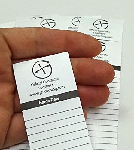 Geodox - 10 hojas impermeables de 4 x 28 cm, 1 hoja Cover