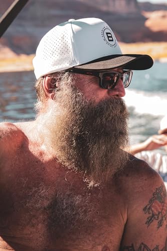 Image of BRIMZ Outdoor Performance Hat - Water & Sweat Resistant Hats - Breathable & Moisture-Wicking Snapback