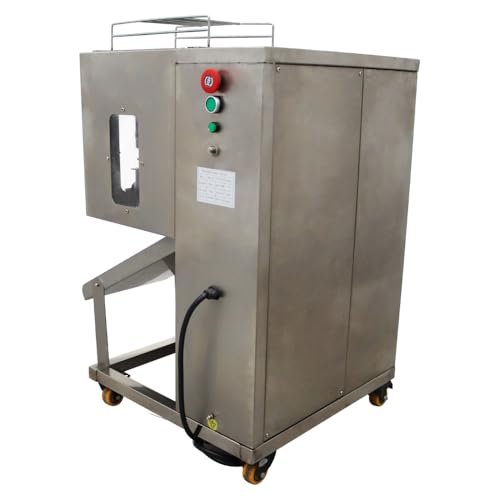 Cortadora de carne comercial con cuchilla doble 6mm 110V 750W miniatura 3