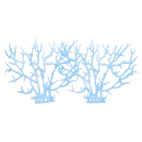 Récif de corail simulé pour aquarium décor plastique durable sans entretien YRYRYW