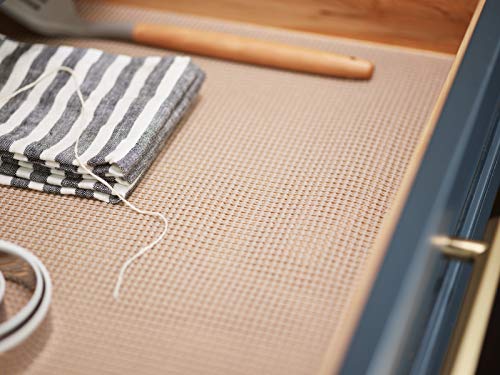 Duck 281874 Select Grip Easyliner Shelf And Drawer Liner, Non-Adhesive, 20-Inch X 24-Foot, Brownstone, 2 Rolls #TOP7