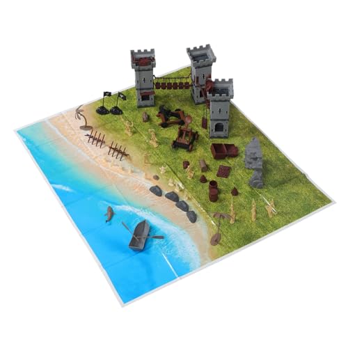 Maquettes de accessoires pour dioramas sans pièces manquantes | 293 modèles de pirates de jeu