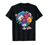 Vintage Floral Bouquet Vase Porcelain China