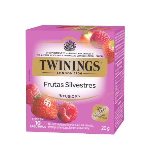 Chá Misto Frutas Silvestres 20G - Caixa com 10 Unid