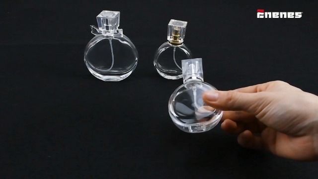 Amazon.co.jp: 香水ボトル 2個 楕円香水瓶 香水アトマイザー ガラス