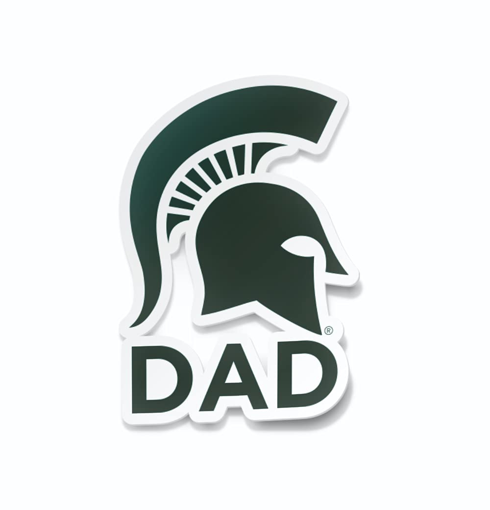 Calcomanía Spartan de Michigan State Dad el detalle perfecto para el coche de papá