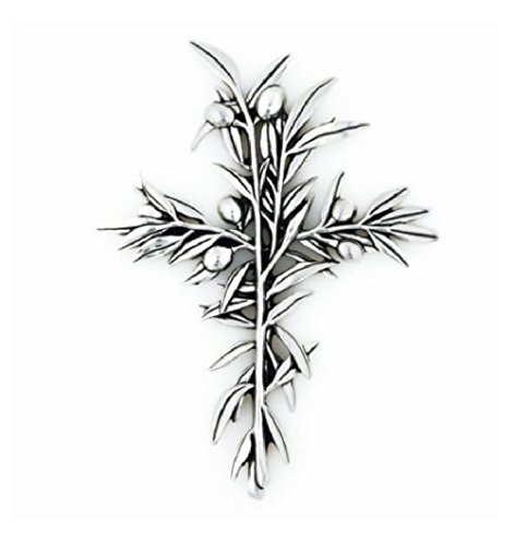 Small Olive Branch Wall Cross
