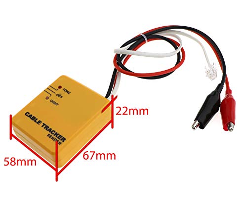 Cable Finder Tone Generator Probe Tracer Wire Tracker Network Tester Kit #TOP2