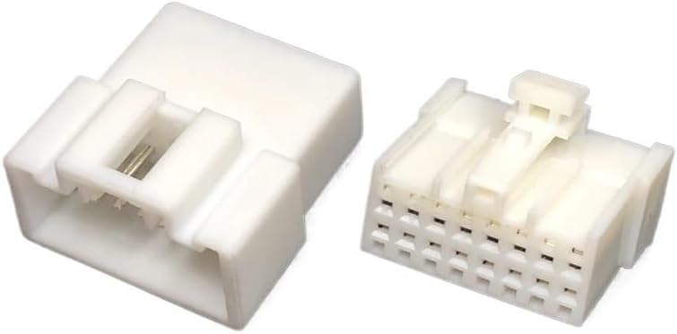 1/5Sets Male Female 12p16p20p Compatible With Car Wiring Harness Connector Line Length 15cm(20p strip line,5sets)