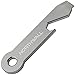 Northwall Multitool Keychain, 4-in-1 Multi-Purpose Pocket Tool [Bottle Opener, Flat Head Screw Driver, Box Opener and Key Loop] Stainless Steel Minimal Everyday Carry Design