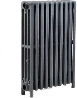 Cast Iron Radiator, 25" Height, 4-7/16” Depth, 17.5" Length, 4-Tube, Steam Radiator, Hot Water Radiator, Home Radiator, Cast Iron Radiators for Home Heating, Cast Iron Heater, by Oswald Supply