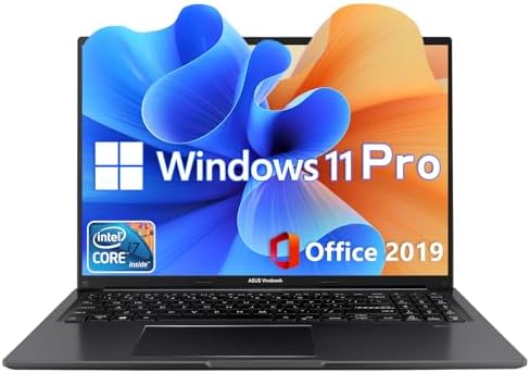 ASUS [2025 Updated] Vivobook 16" WUXGA Laptops, Windows 11 Pro-MS...