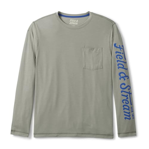 Image of Field & Stream Men's Roll Cast Long Sleeve Performance Tee Shirt with Drirelease