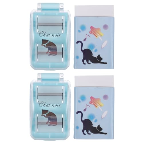 Operitacx Ramasse-Miettes De Bureau Portable 2 Pièces Mini Nettoyeur De Table Caoutchouc Collecteur De Résidus Crayon Et Poussière Compact Et Léger