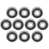 KABOBEARING 10 Pcs 626-2RS Double Rubber Seal Bearings 6x19x6mm ABEC-5 Z3V3 High Speed Sealed Miniature Bearings.