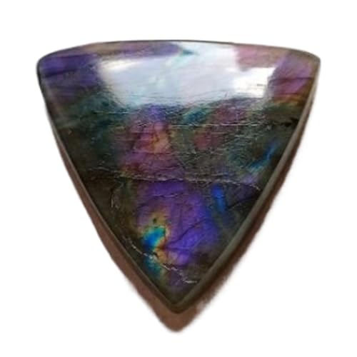 Labradorite violette pour fabrication de bijoux, pendentif et bague DIY