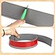 CEWROM Türschwellenrampen, 100x5.5x1.6cm Rollstuhlrampe PVC Schwellenrampe, Gummirampe Auffahrrampe, Übergangsleiste Rutschfeste Oberfläche Bordsteinrampe für Rollator, Rollstuhl, Scooter, Kinderwagen