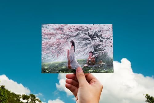 Image of Paper Ghibli Poster - Studio Anime Movie Set Of 36 6X4 Inch 300 Gsm Merchandise Postcards Home Decor Wall Collage Kit Aesthetic Posters, Self-Adhesive