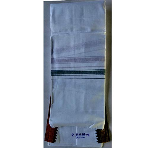 Gamcha Pure Cotton Towel Gamosa Of Bengal Super Soft For Men Women Baby (Multicolor, 2 Mtr), 120 TC