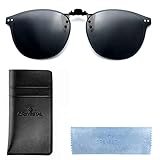 UV400-SCHUTZ Blockiert 100% der UVA- und UVB-Strahlen. Dieser Sonnenclip schützt Sie vor langfristigen UV-Schäden und hält Ihre Augen gesund.