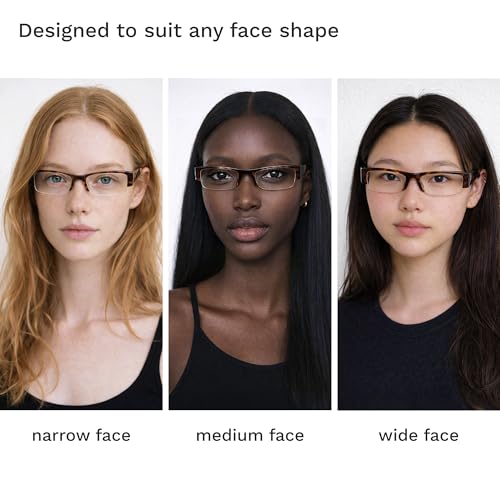 Image of livho Blue Light Blocking Glasses for Women and Men, Lightweight Metal Frame Computer Glasses, Anti Eye Strain, UV Protection