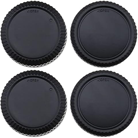 YINETTECH Body and Lens Cap Kit for Fuji X Cover