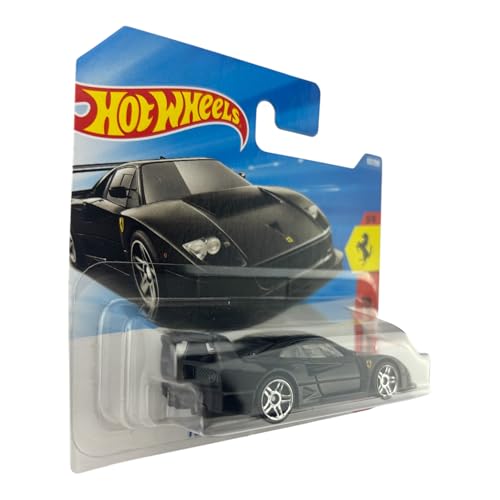 Image of Hot Wheels Ferrari F40 Competizine [Black] 3 /5, 63 /250, 1:64 Scale Diecast Toy Vehicle
