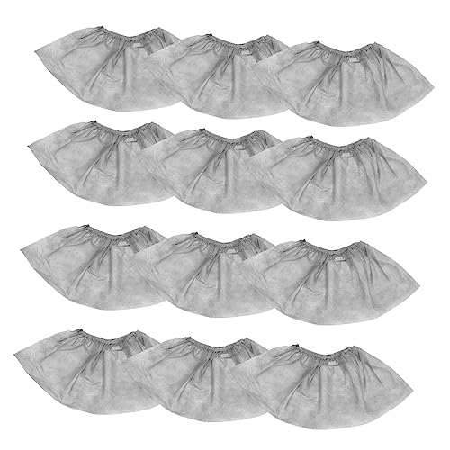 STOBAZA 100Pcs Non Woven Shoe Covers Thicken Overshoes for Indoor Use Non Slip Home Protectors Comfortable and Practical for All Floor