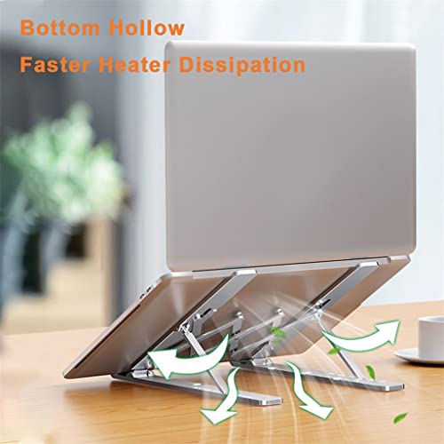 Base refrigerante portátil ajustable para laptop 11-17.3" miniatura 4