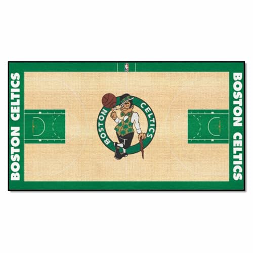 Fanmats 9205 Nba Boston Celtics Court Nylon Court Runner 30 Inch X 54 Inch cover
