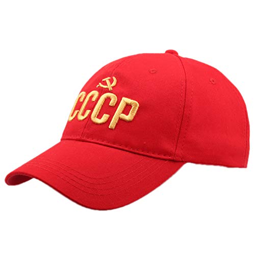 Carta Gorra De Béisbol De Algodón CCCP Soviética Sombrero Casual Soviet Soviet Conmemorativa Sombrero De Sun