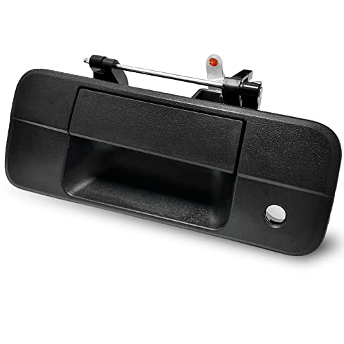 SYOAUTO Tailgate Handle for 2007-2013 Toyota Tundra Liftgate Latch Handle with Keyhole Replaces# 69090-0C040 690900C040 81213