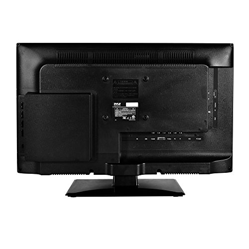 Pyle 21.5" LED TV Monitor | 1080p - Multimedia Disc Player - Ultra HD - Audio Streaming - Stereo Speakers, Wall Mount | PTVDLED22 model