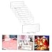 MAGICLULU 10pcs Acrylic Wedding Table Cards Clear Blank Place Cards for Name Display at Parties Banquets and Events and for All Occasions