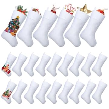 blank stockings for embroidery