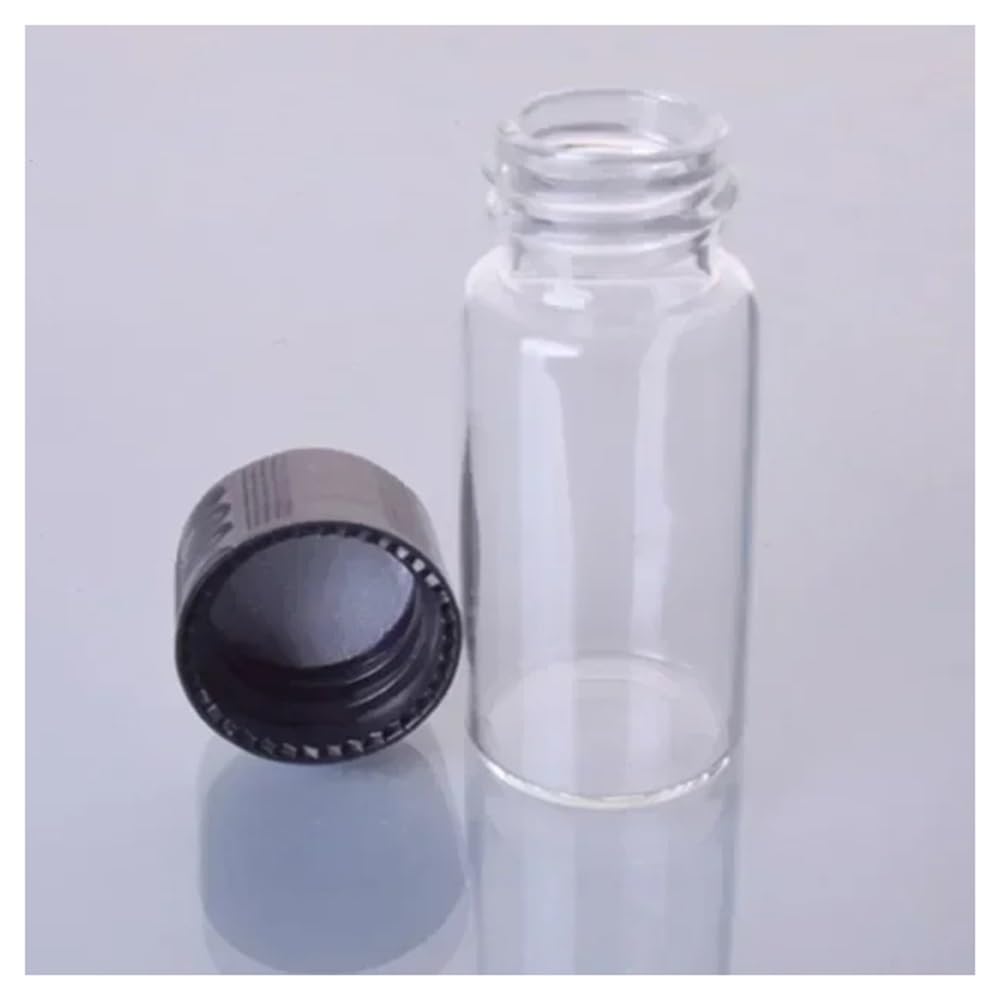 Strumenti da laboratorio e attrezzature Flacone for reagenti in vetro borosilicato trasparente con tappo a vite for uso medicinale, da laboratorio, da 2 ml a 60 ml, for esperimenti(4ml 100pcs)