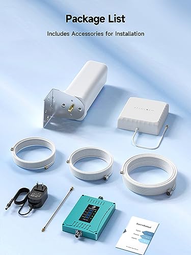 Phonetone Cell Phone Signal Booster For Home And Rv | Boosts 5G 4G Lte & 3G Signals | Supports All U.S. Carriers - Verizon, At&T, T-Mobile & More thumb #6