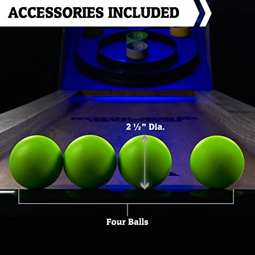 Image of Hall of Games Roll & Score Multiple Styles Arcade Game Collection, Durable & Stylish Designs with Game Balls, Perfect for Family Game Rooms