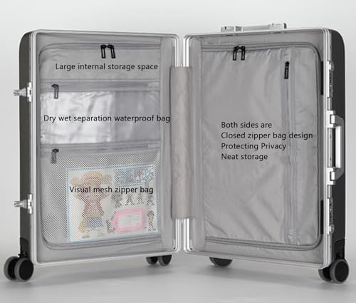 Suitcase Large Hard Shell Suitcase with Wheels Carry on Luggage Lightweight Durable TSA Approved Locks,4,20in2