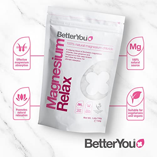 BetterYou - Fiocchi da bagno in magnesio, miscela