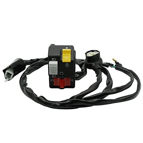M MATI Handlebar Control Switch Kill Stop Headlight Button for Honda FourTrax 250 TRX250X 2x4 1987-1992 35200-HC0-010 by M MATI - Used condition - US$33.21