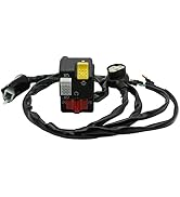 YAMAHAナチュラｌ　操作スイッチ待ち！ Amazon.com: M MATI Handlebar Control Switch Kill Stop Headlight