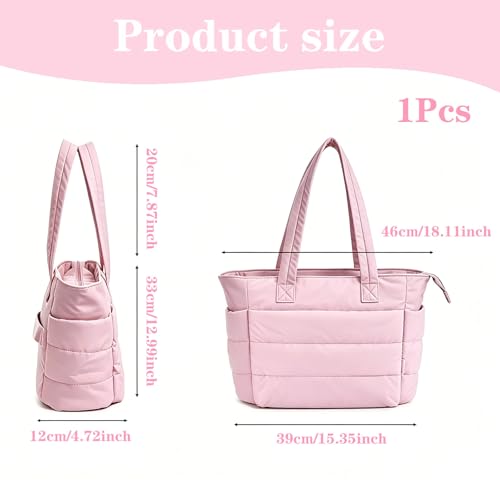 Image of Office Bag for Woman, Tote Bag for College Girls, Professional Work Bag for Daily Commute and Travel, Ideal for Office Use and Business Trips