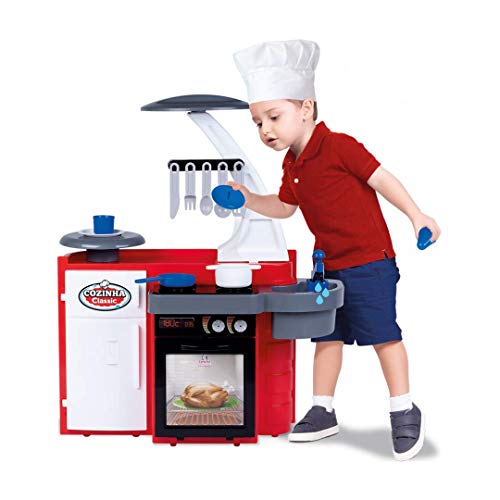 BRINQUEDO INFANTIL MENINOS MENINAS COZINHA COMPLETA SAI AGUA
