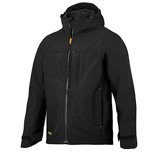 Snickers 13030400009 Size 3X-Large 'AllroundWork' Waterproof Shell Jacket - Black